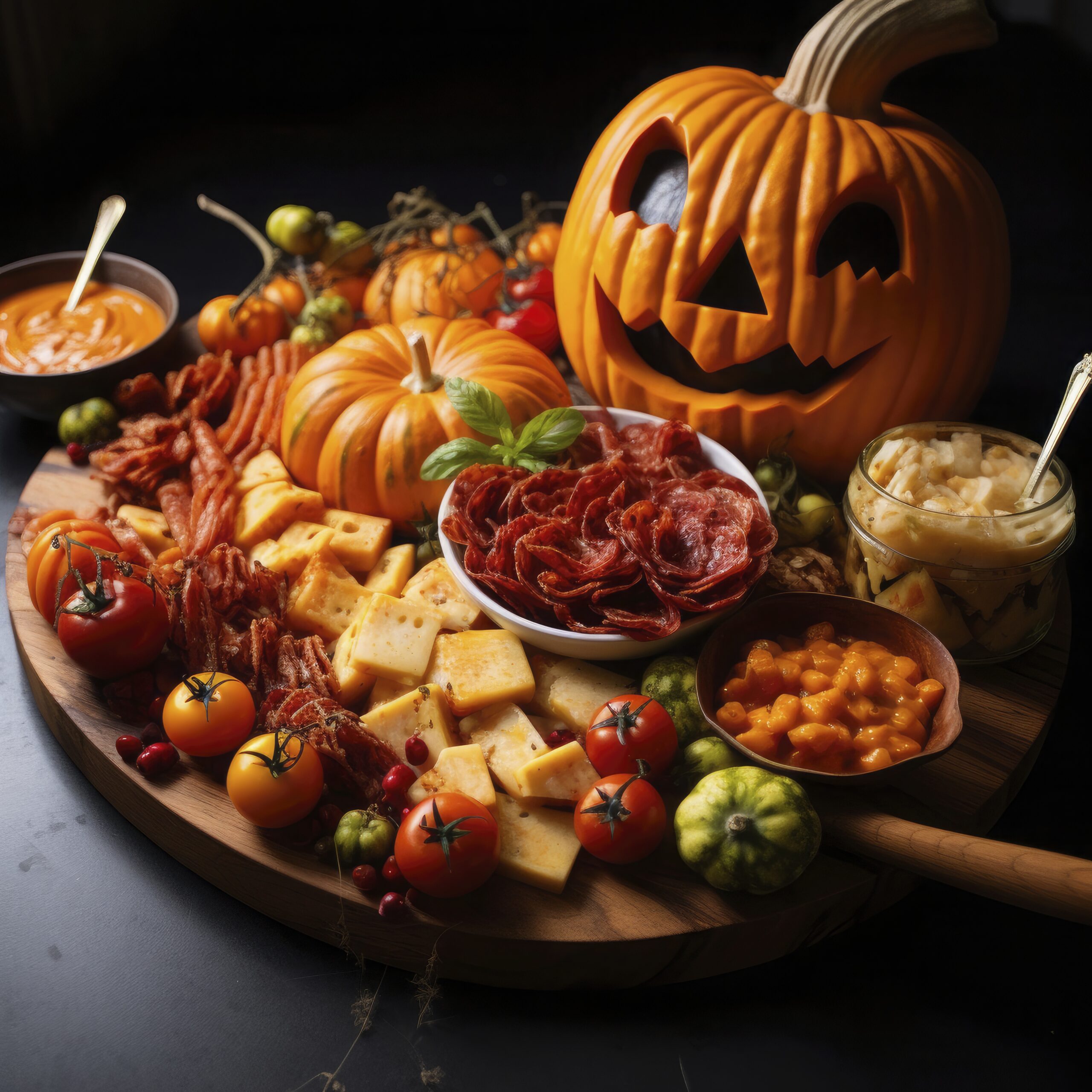 Build Your Own Charcuterie Board - Halloween Edition